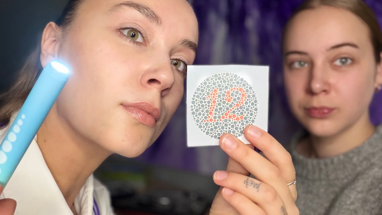 ASMR Relaxing Cranial Nerve Exam | Unintentional & Soft Spoken