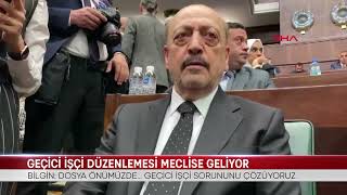 Geçi̇ci̇ İşçi̇ Düzenlemesi̇ Mecli̇se Geli̇yor