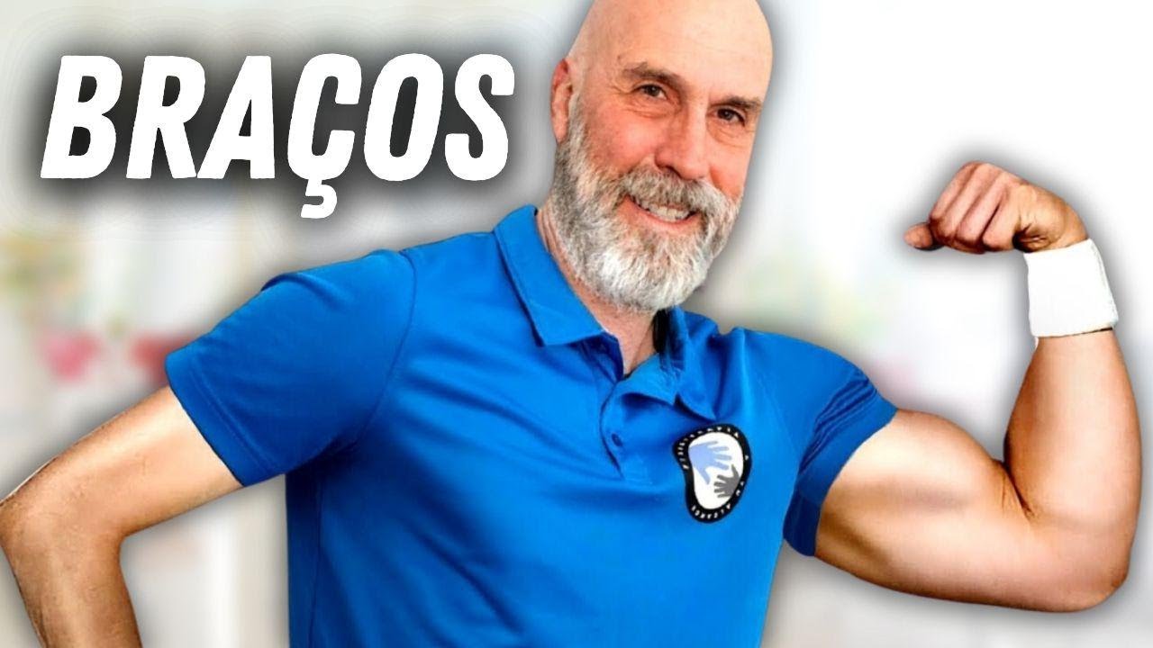 Exercícios para Fortalecer os Braços em Idosos | 30 Minutos