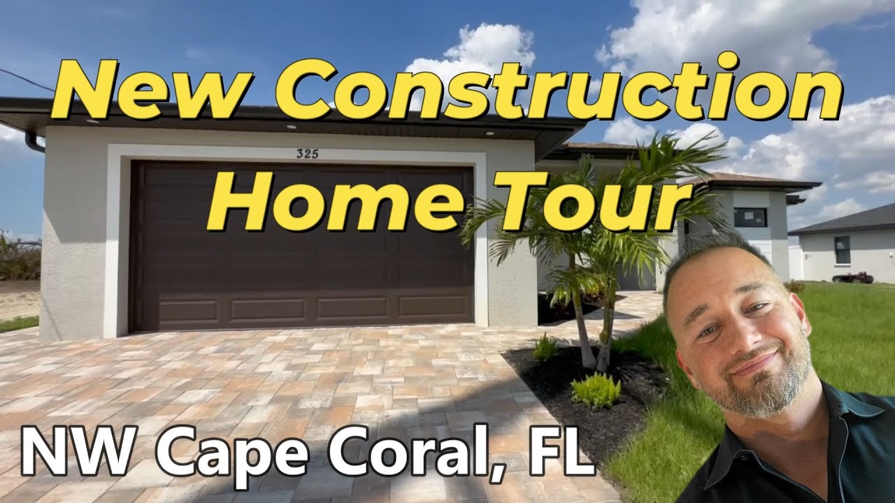 Cape Coral New Construction Homes For Sale! New Construction Home Tour