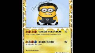 carte minions josé mourinho 200 pv évoulision minions guardiola