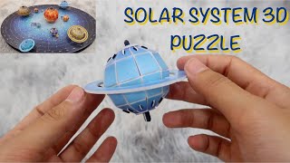 Solar System Toy  Planets Puzzle  ASMR