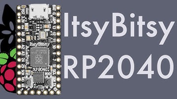 Adafruit ItsyBitsy RP2040 Review - Great Mid-Size RP2040 Board!!