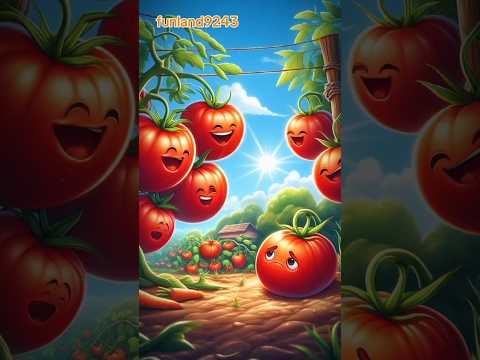 All the tomatoes in the vegetable garden one day😘💞 #shortvideo #youtubeshorts #tomato #garden