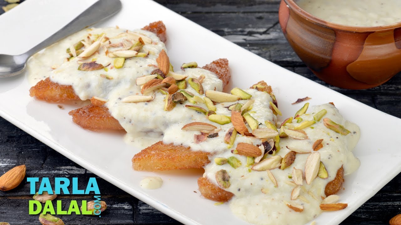 झटपट बनाइये शाही टुकड़ा  | Quick Shahi Tukda recipe by Tarla Dalal