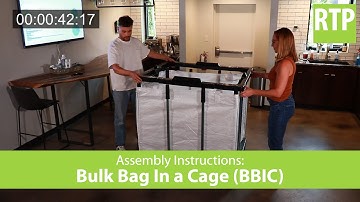 Assembling The Bulk Bag In A Cage (BBIC)