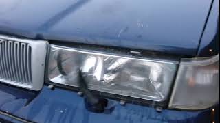 Volvo 9 series headlamp wipers
