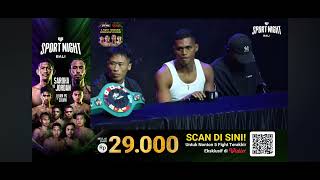 Press conference maikhel muskita vs taka #hss #boxing 