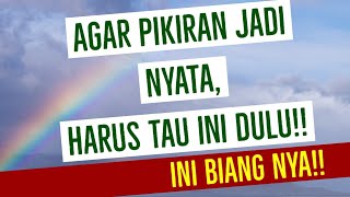 Agar keinginan jadi nyata, harus tau ini!! BIANG NYA!!