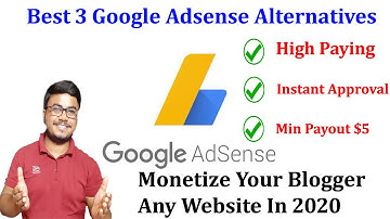 Best High Paying Google Adsense Alternatives in 2020 | Instant Approval for Blogger & Any Websites