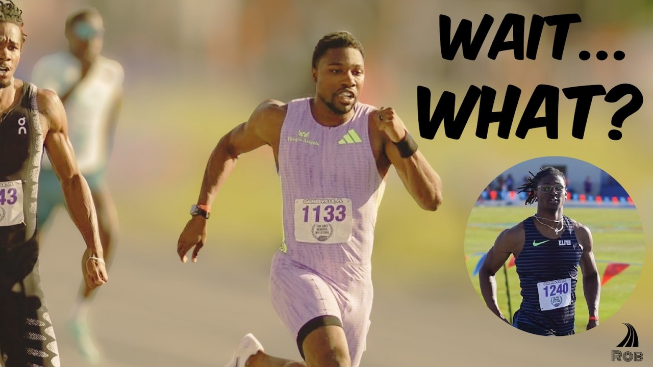 After This 200M Somebody Had to Look SLOW?! || Noah Lyles, Tate Taylor, and the Tom Jones Situation