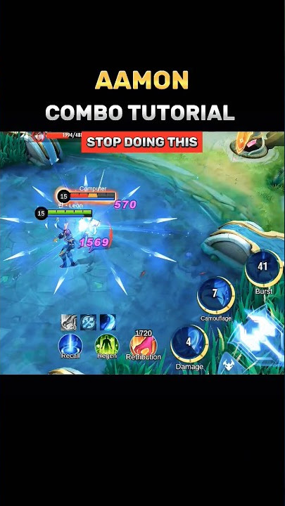 Aamon Combo Tutorial 😱 - Mobile Legends