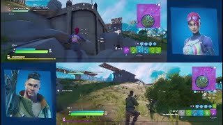 Splitscreen trickshot victory royale