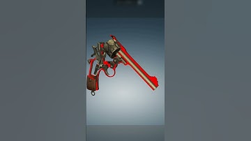 Webley Fosbery Automatic Revolver gun firing demonstration #uk #weaponhistory #history #ww1 #war