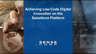 Achieving Low-Code Digital Innovation on the Salesforce Platform