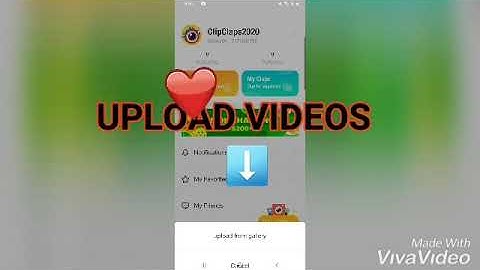 HOW TO UPLOAD VIDEOS ON CLIPCLAPS