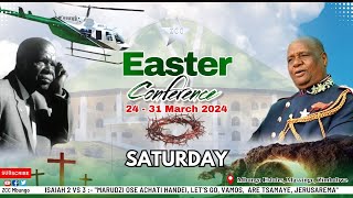 EASTER SATURDAY - SATURDAY 30 MARCH 2024 @ MBUNGO