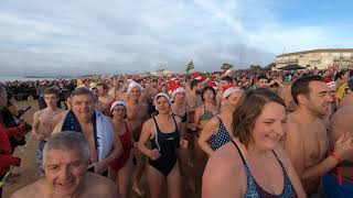 Châtelaillon-Plage : La Baignade des Banquisards ( 29/12/2019 )...