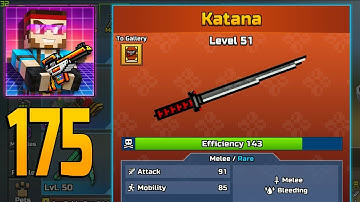 Pixel Gun 3D - Gameplay Walkthrough Part 175 - Katana