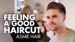 ASMR Relaxing Haircut - Sleep inducing - Slikhaar TV