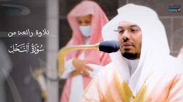 تلاوة رائعة من سورة النحل للشيخ د. ياسر الدوسري | فجر الاثنين 6 صفر 1443هـ