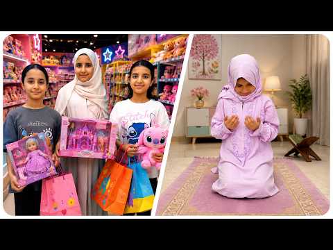 شوفوا الهدايا اللي جابوها لها أخواتها فاجأناها بأكبر كمية هدايا سوالف ي