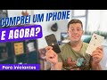 Tudo que você precisa saber para CONFIGURAR e USAR seu primeiro iPhone!