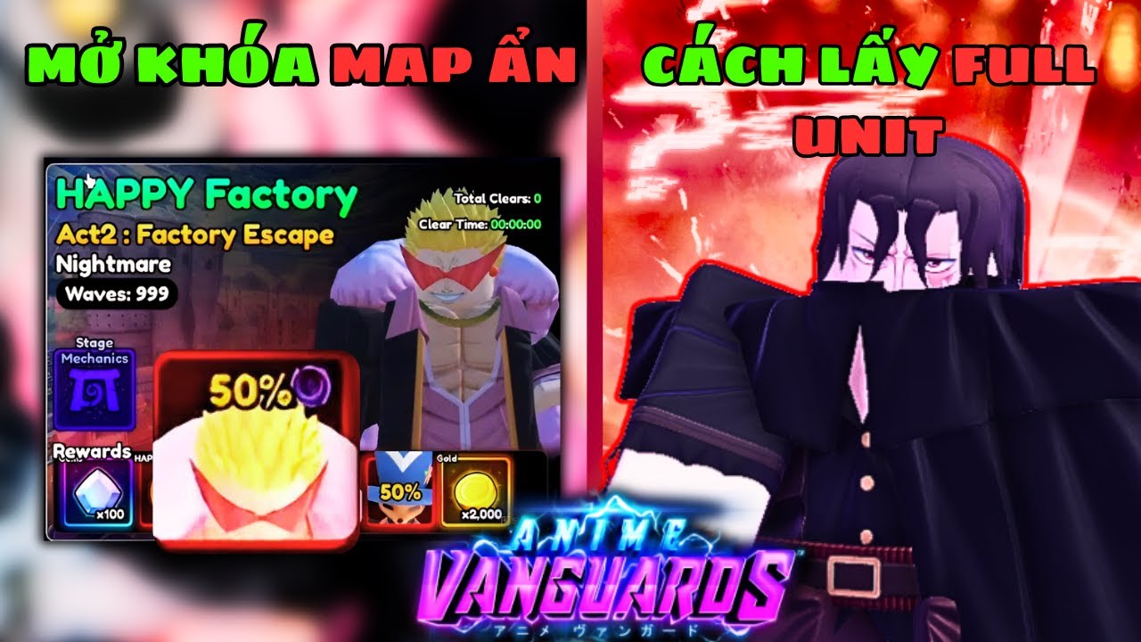 Mọi thứ Và Cách Lấy Toàn Bộ Unit Mới trong Update 10 Part 2!! | Anime Vanguards