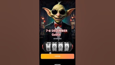 7 December Goblin Mine Game Code Goblin Mine Game VIP Code | Goblin Mine Game Daily Code