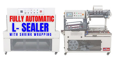Fully Automatic Auto L- sealer With Shrink Wrapping Machine| Low price|  Manufacturers Coimbatore