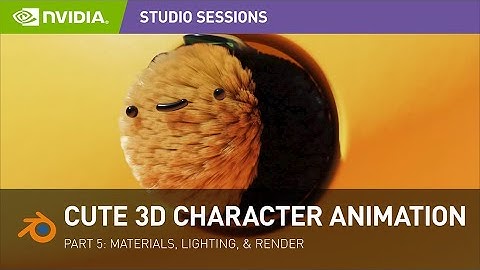 Blender | Create a Cute 3D Character Animation Part 5: Materials, Lighting & Render w/ Tadej Blažič