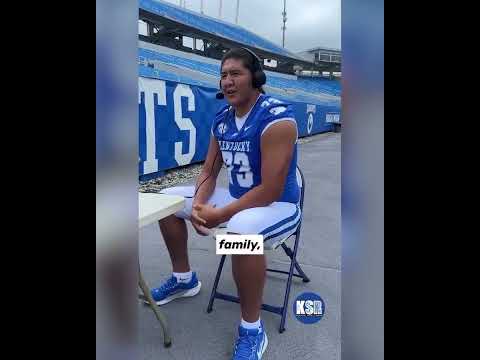 Kentucky OL Shiyazh Pete comes from humble beginnings 🙌 (via @ksr_theshow/IG)
