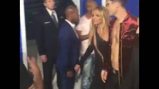 Britney Spears & G Easy 2016 MTV VMAS Red Carpet Britney Spears & G Easy 2016 MTV VMAS Red Carpet
