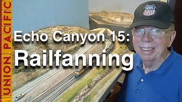 Echo Canyon 15: Railfanning at Echo Canyon on My N-Scale Layout