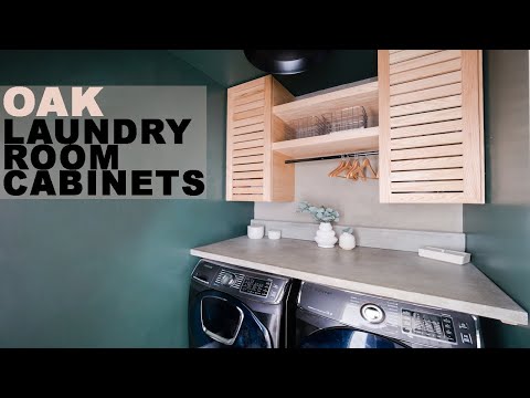 Laundry Room Storage Cabinets | How to Build