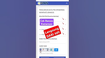 Cara Cek Bansos dari kemensos Periode Mei 2025 Secara Online, Cukup Lewat HP! #cekbansos #kemensos