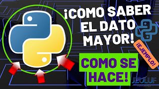 Código Python para Principiantes: Encuentra el Número Mayor en una serie de datos