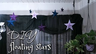 DIY Hanging Stars!