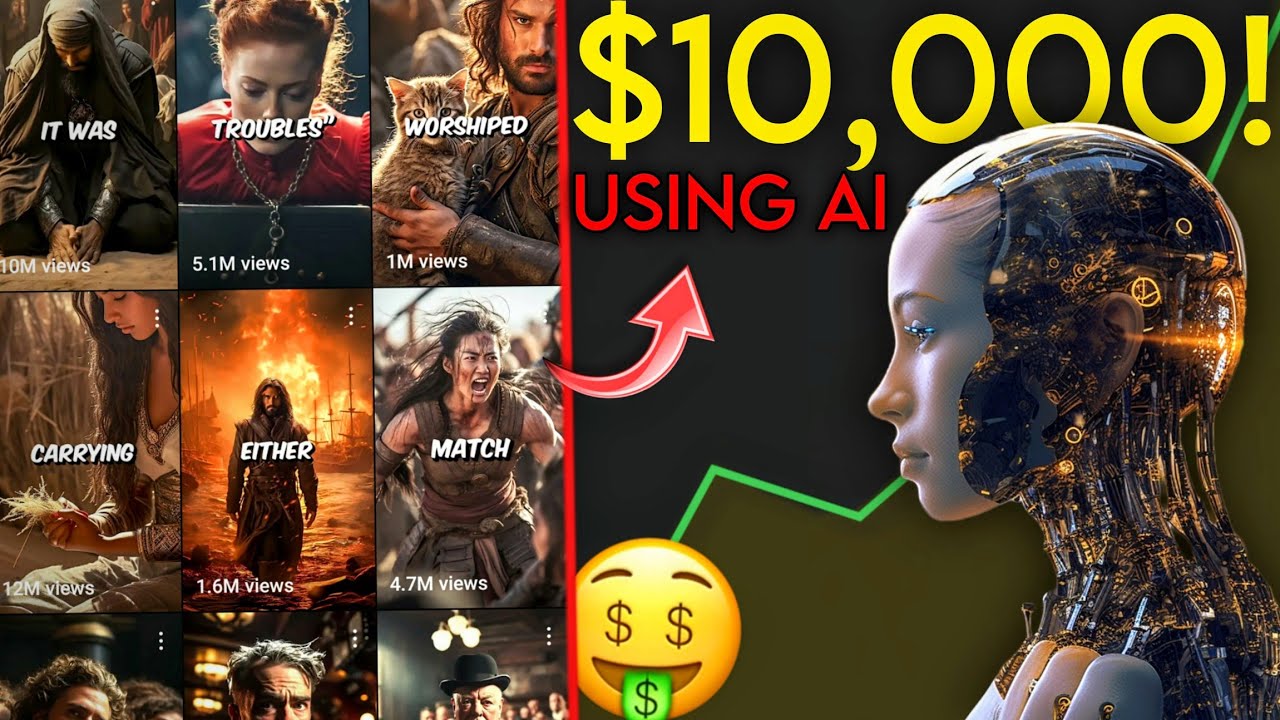 Make HISTORICAL Shorts Using AI and Earn $10,000/month!