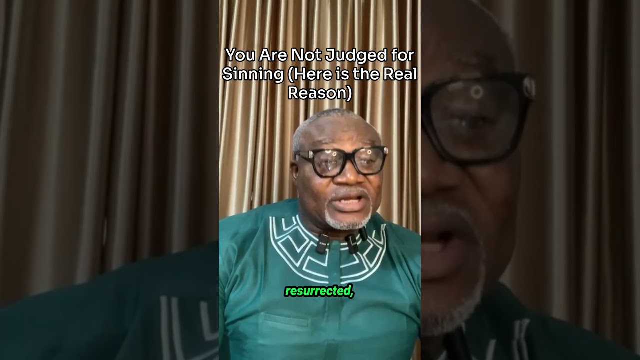 Вас не осуждают за грехи. Вот настоящая причина.