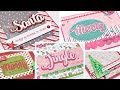 Queen & Company - Holiday Sentiment Stackers - 5 cards 1 kit