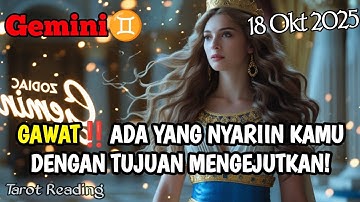 Gemini♊ GAWAT‼️Ada Yang Nyariin Kamu Dengan Tujuan Mengejutkan Oktober 2025 - Mata Zodiak