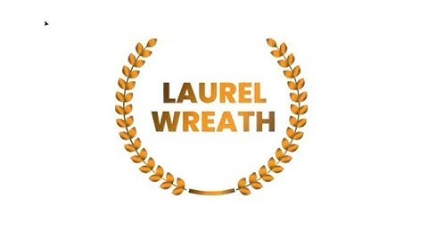 1.54 How to draw a laurel wreath in adobe illustrator. Adobe illustrator tutorials.