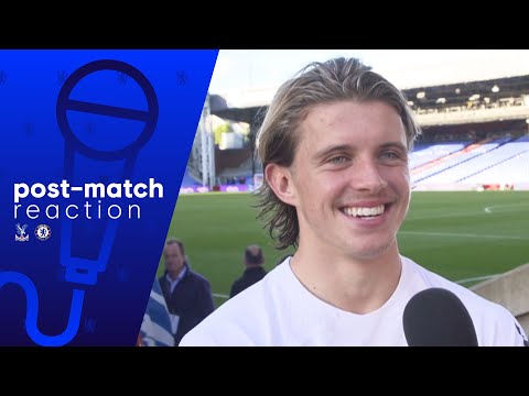 'The respect I have for Palace is massive' | Conor Gallagher | Crystal Palace 1-2 Chelsea