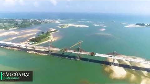 Flycam các thẳng cảnh Quảng Ngãi năm 2020