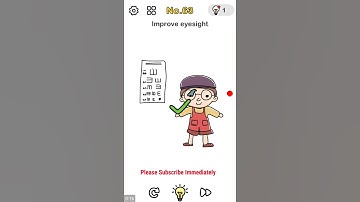 brain out level 63 improve eyesight walkthrough or answer