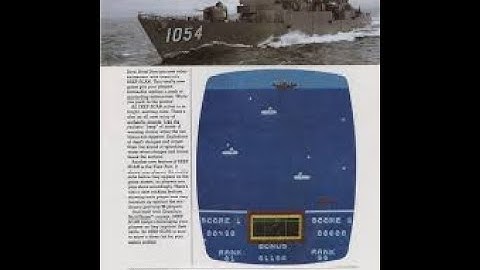 Deep Scan (Arcade) 1979