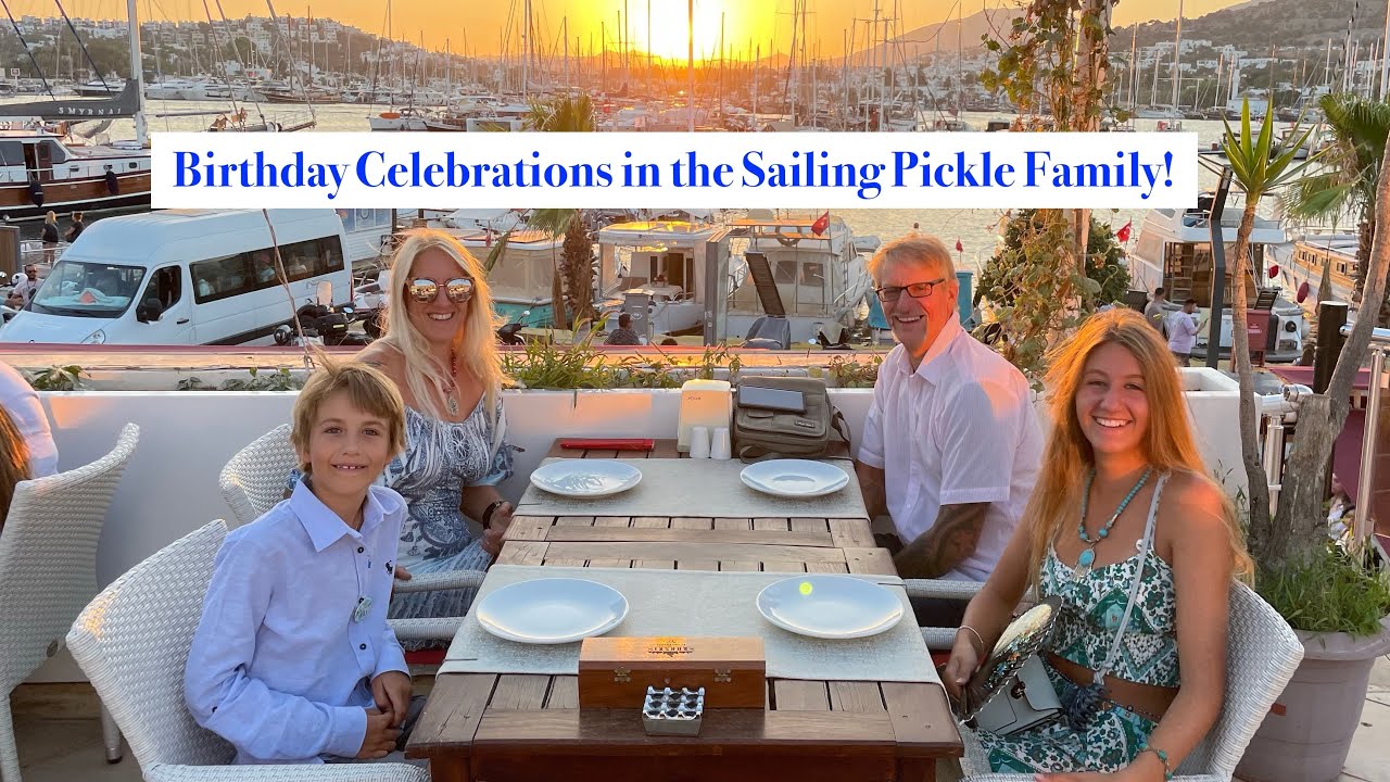 Episode 187 – Birthday Celebrations in the Sailing Pickle Family