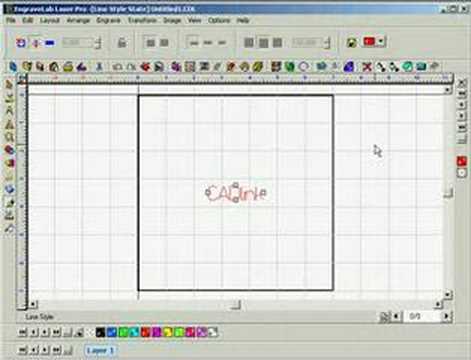 Tutorial 13- How to setup a single line font for laser engra