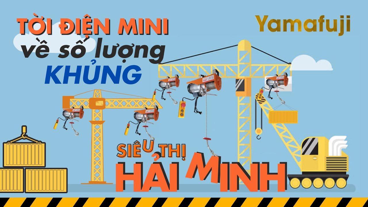 TỜI MINI #YAMAFUJI NÂNG HẠ ÊM ÁI || SIÊU THỊ HẢI MINH - youtube